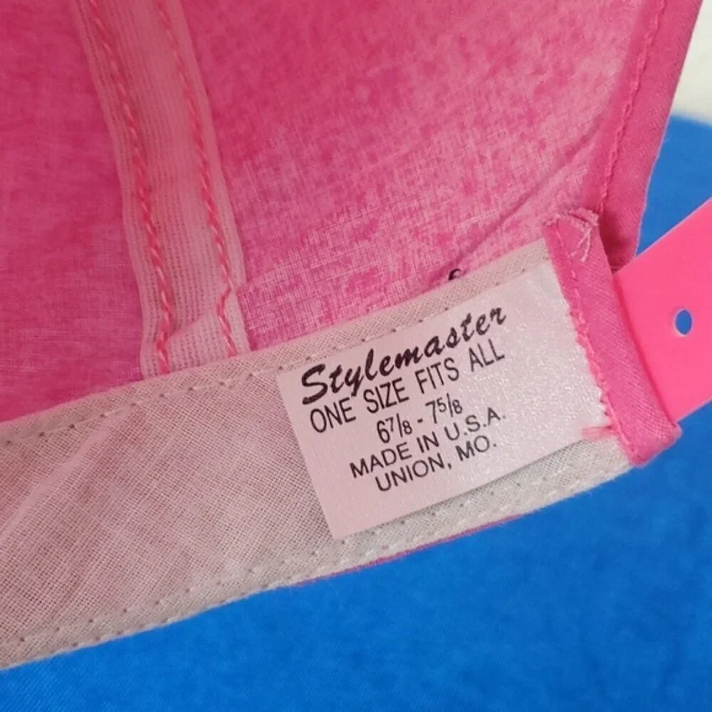 VTG Builders Square Pink Panther Snapback Cap Hat